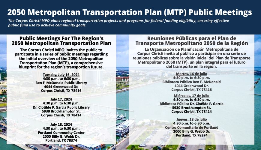 2050 MTP public meetings